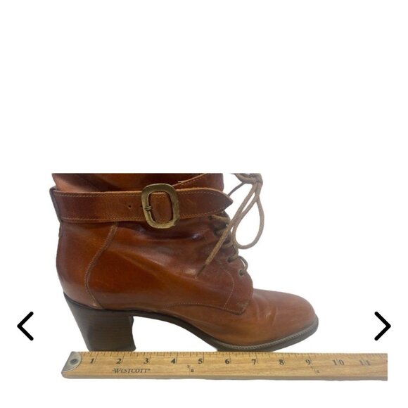 JOAN & DAVID LEATHER BOOTS - Picture 2 of 9